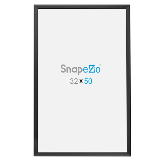 3 Case Pack of Black 32x50 Poster Frame - 1.25" Profile