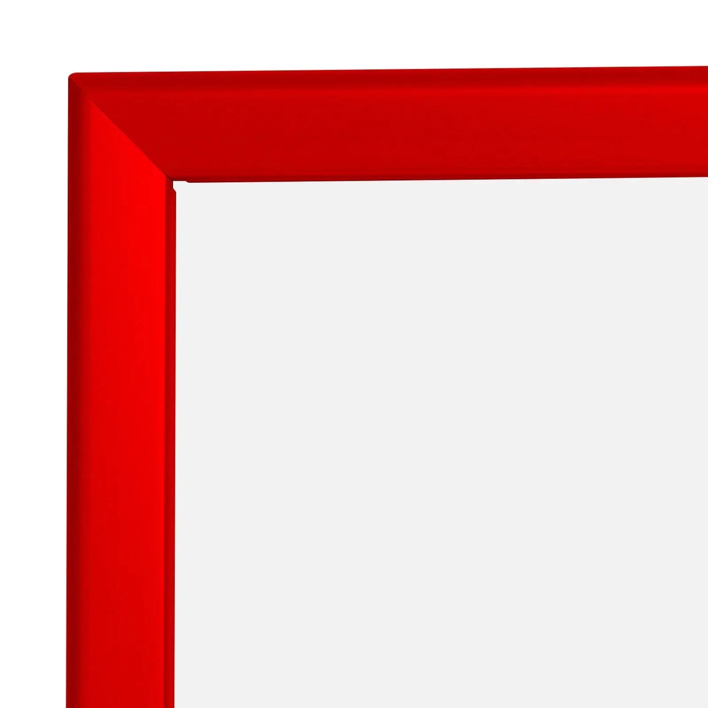 27x40 Red Snap Frame - 1.25" Profile - Snap Frames Direct