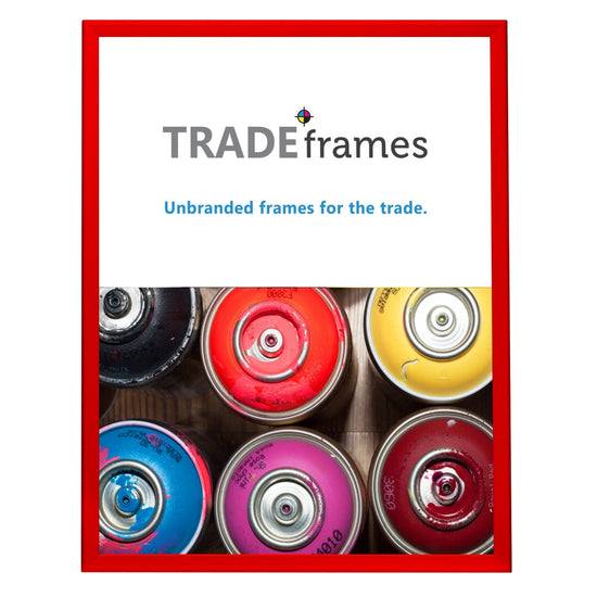 36x48  TRADEframe Red Snap Frame 36x48 - 1.25 inch profile - Snap Frames Direct
