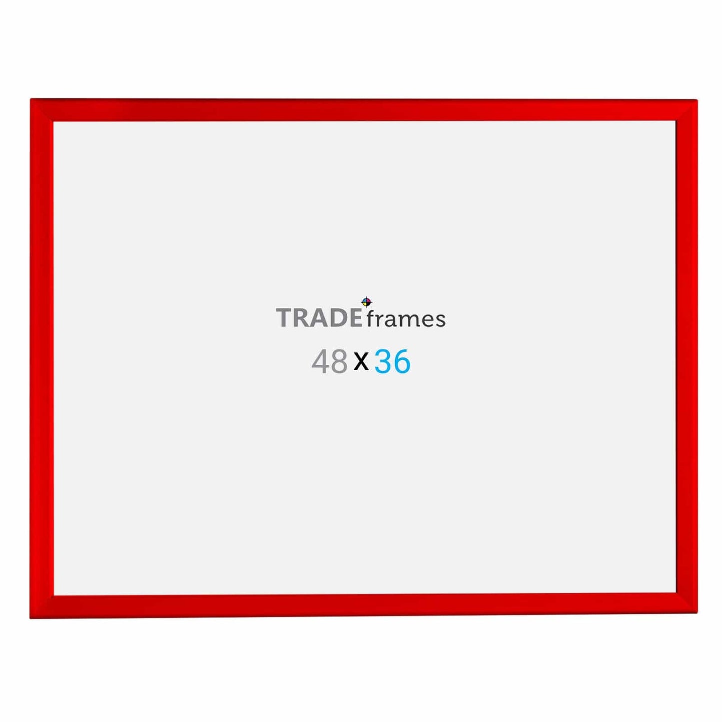 36x48  TRADEframe Red Snap Frame 36x48 - 1.25 inch profile - Snap Frames Direct