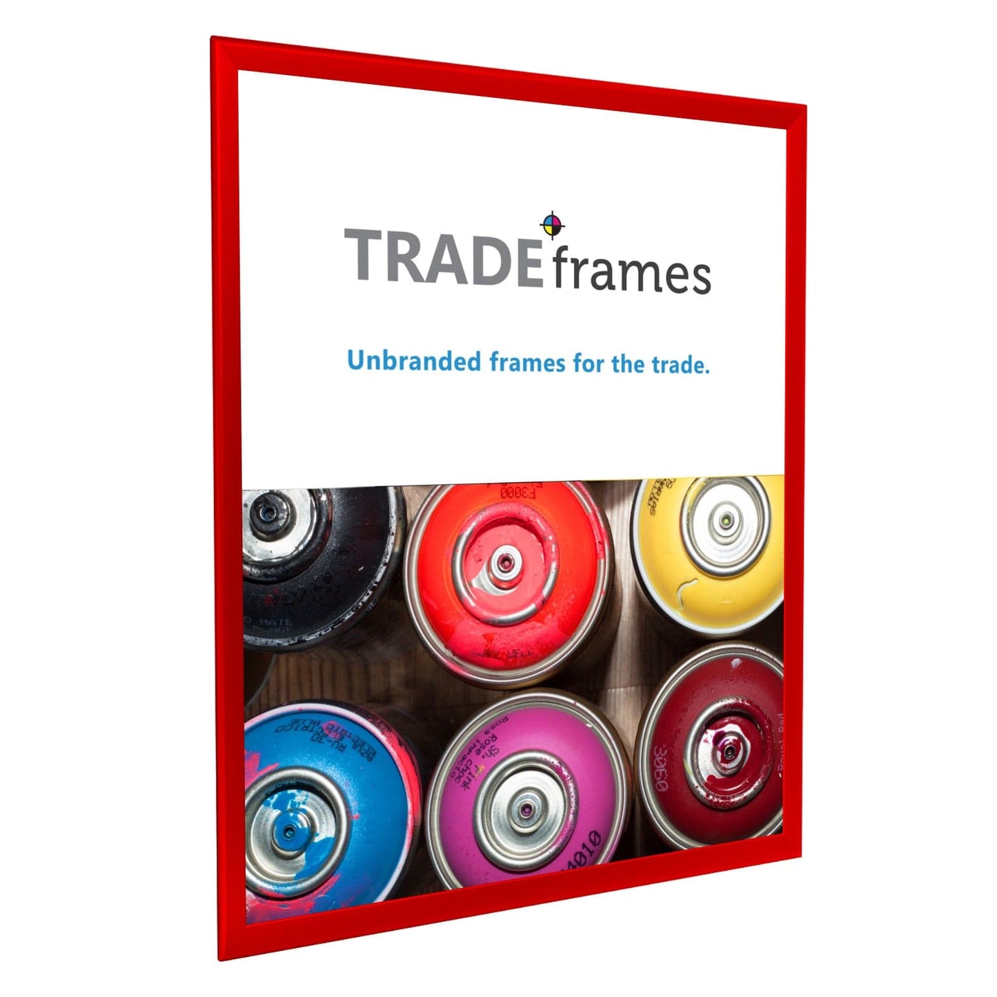 24x30  TRADEframe Red Snap Frame 24x30 - 1.25 inch profile - Snap Frames Direct