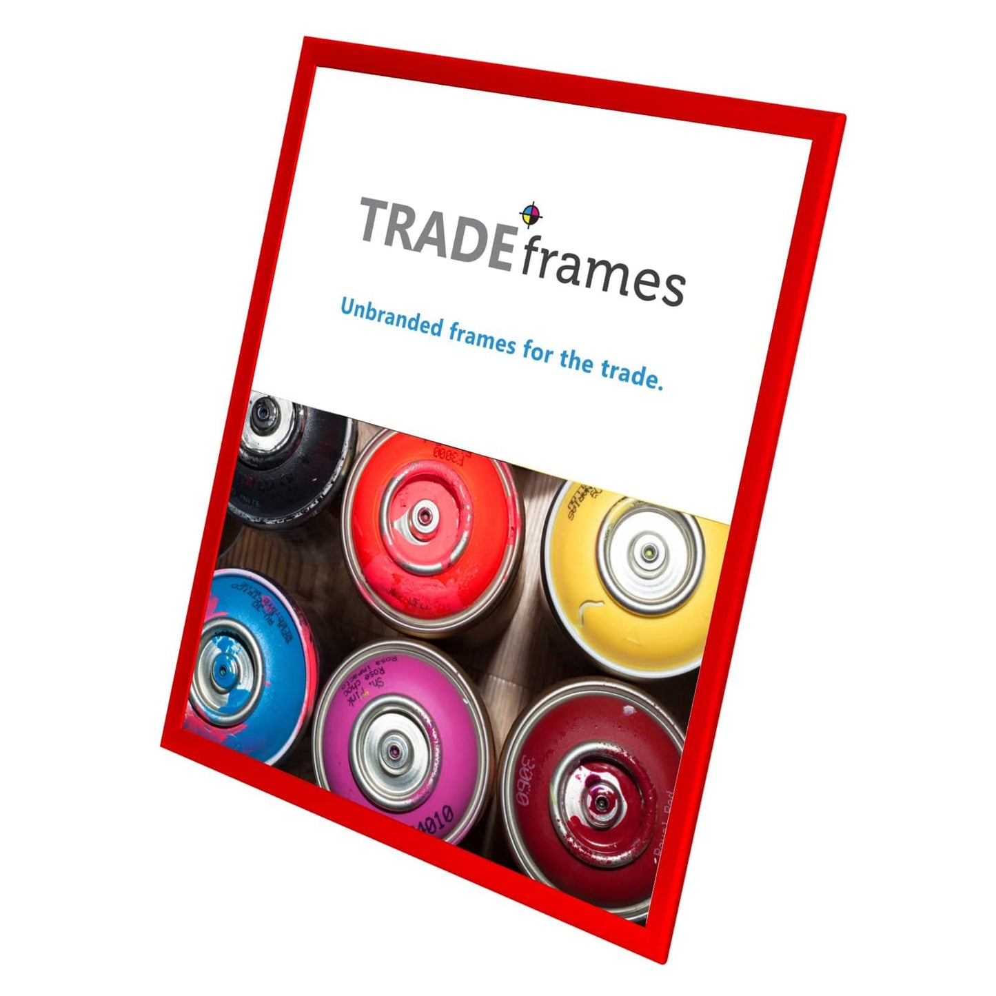 24x30  TRADEframe Red Snap Frame 24x30 - 1.25 inch profile - Snap Frames Direct