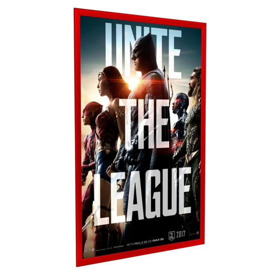 27x40 Red Snap Frame - 1.25" Profile - Snap Frames Direct