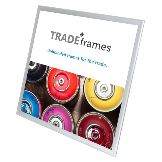 36x36  TRADEframe Silver Snap Frame 36x36 - 1.25 inch profile - Snap Frames Direct