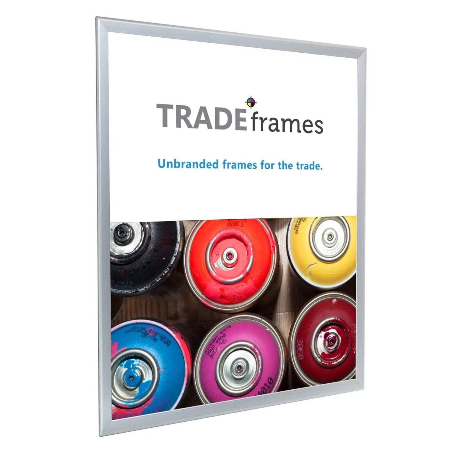 24x30 Silver Snap Frame - 1.25" Profile - Snap Frames Direct