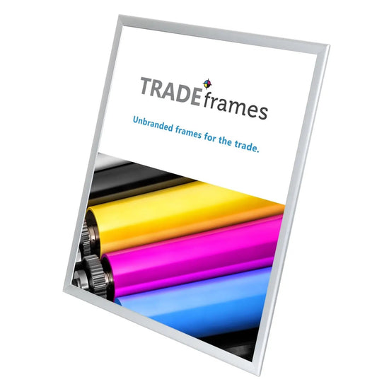 36x48 Silver Snap Frame - 1.25" Profile - Snap Frames Direct