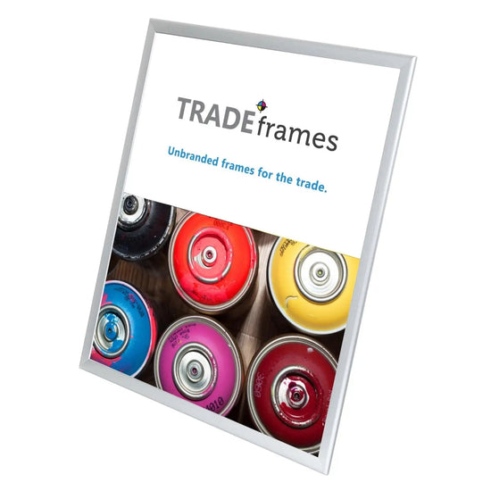 24x30 Silver Snap Frame - 1.25" Profile - Snap Frames Direct
