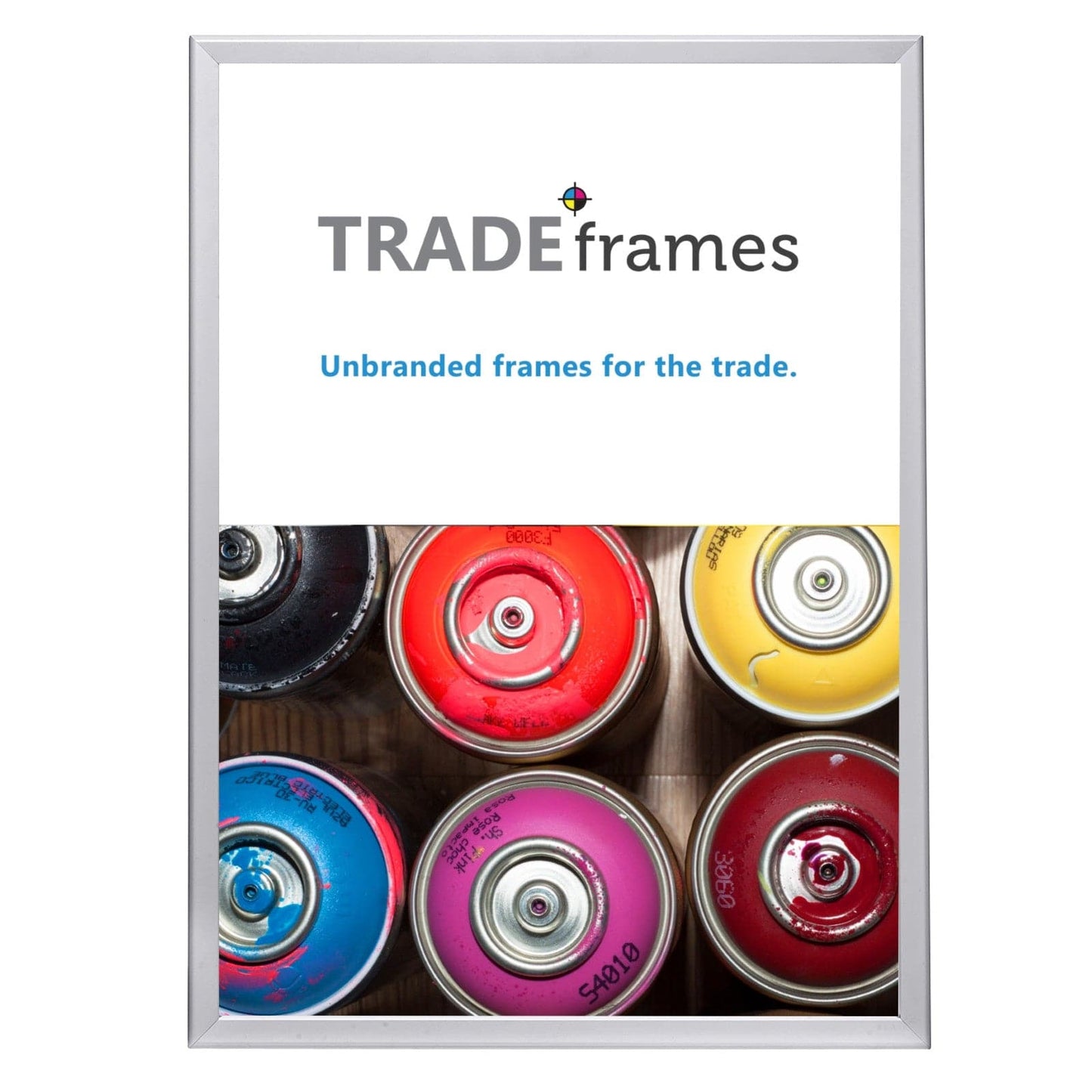 A1 Silver Snap Frame - 1.25" Profile - Snap Frames Direct