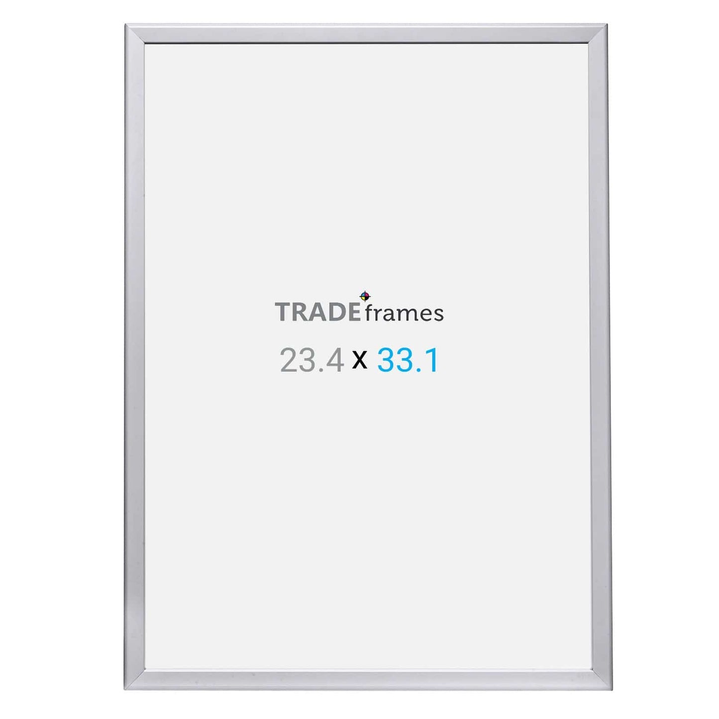 A1 Silver Snap Frame - 1.25" Profile - Snap Frames Direct