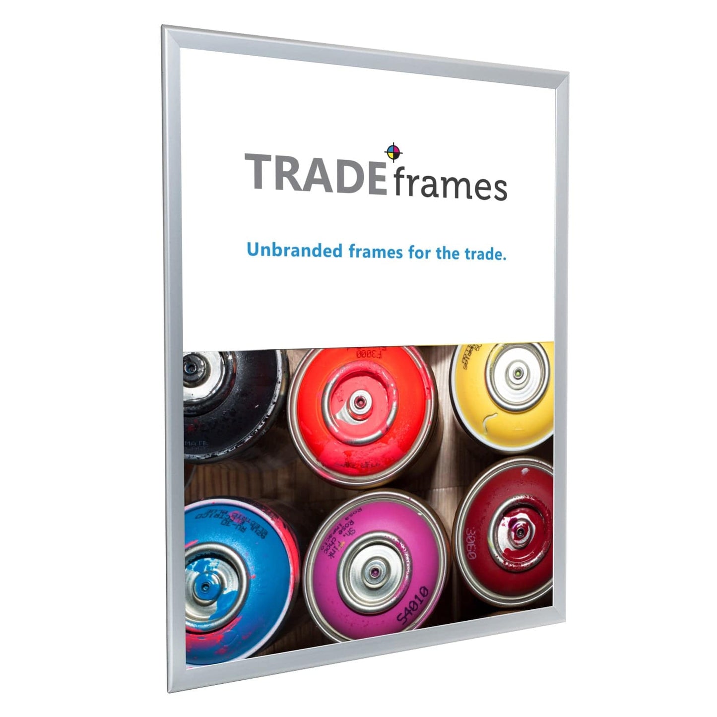 A1 Silver Snap Frame - 1.25" Profile - Snap Frames Direct