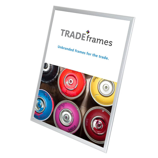 A1 Silver Snap Frame - 1.25" Profile - Snap Frames Direct