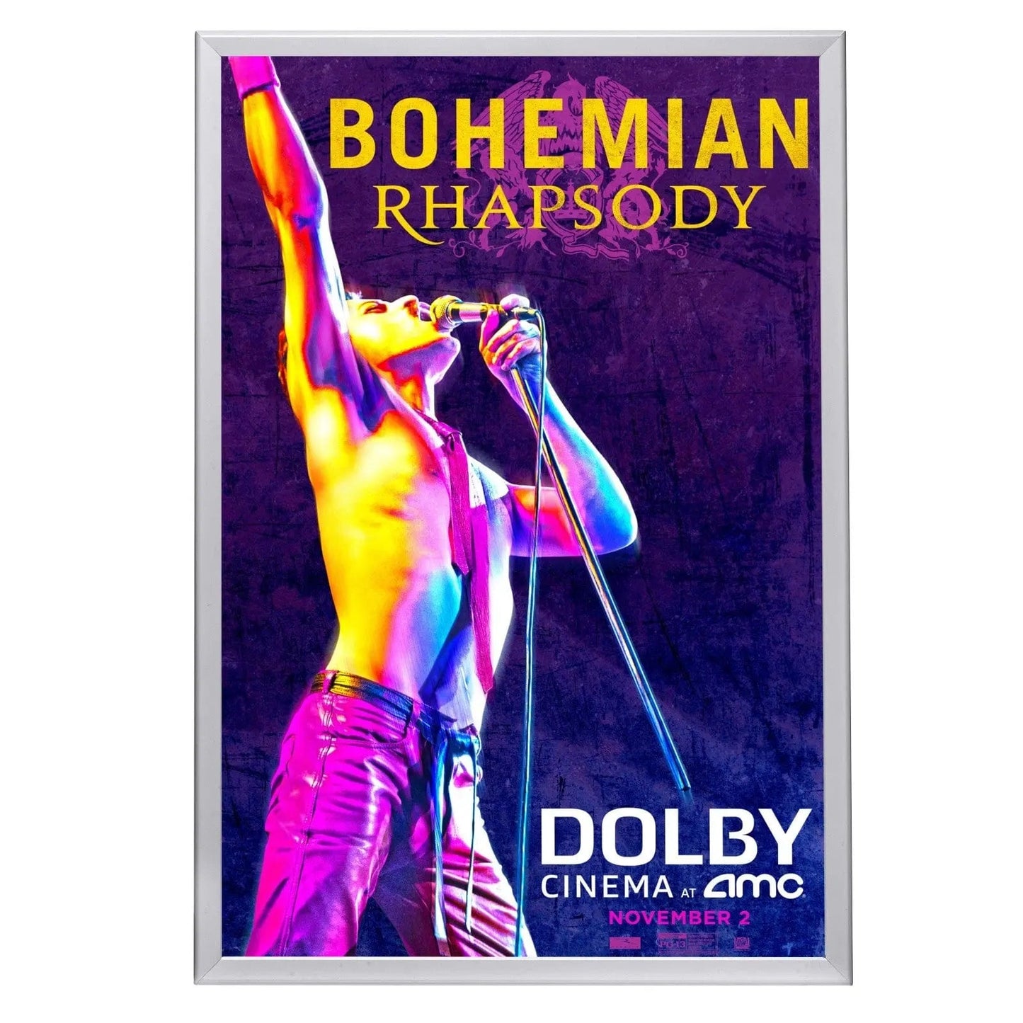 24x36 Silver Snap Frame - 1.25" Profile - Snap Frames Direct