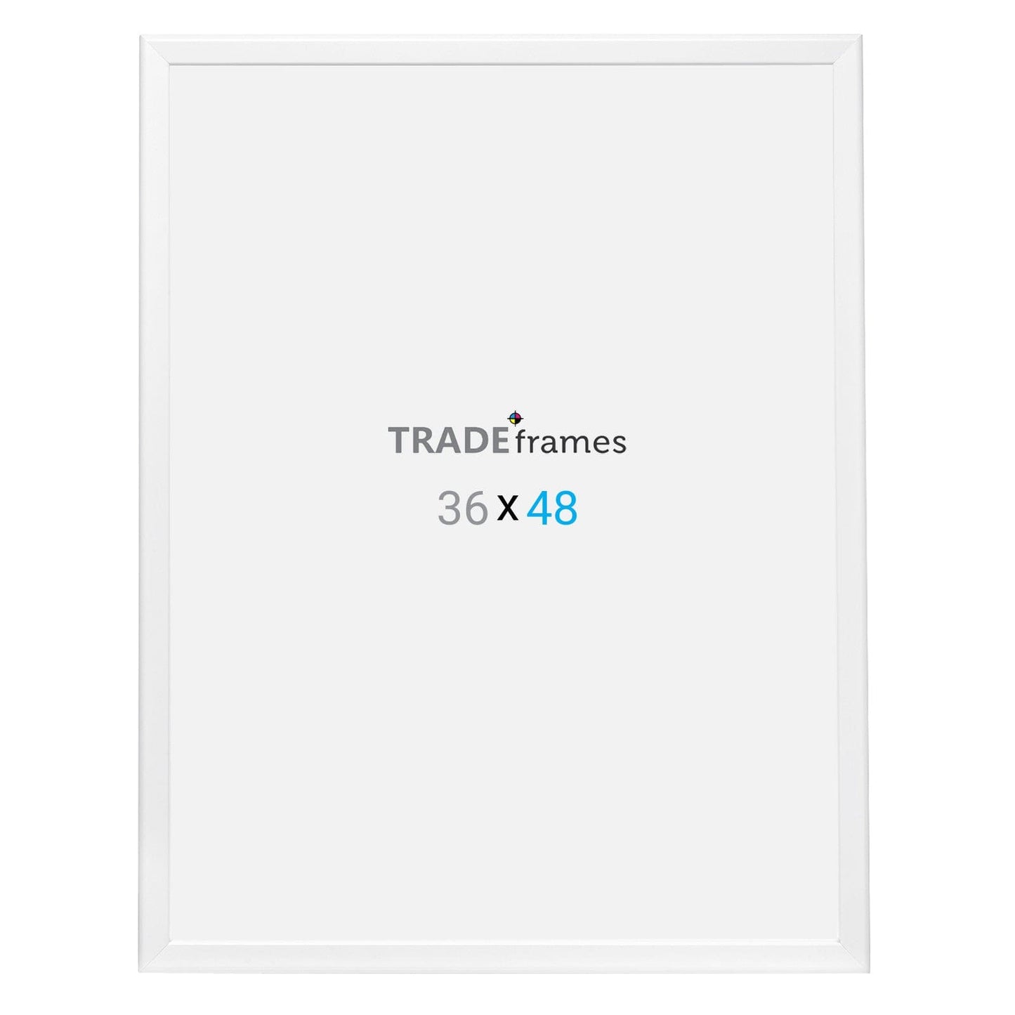 36x48 TRADEframe White Snap Frame 36x48 - 1.25 inch profile - Snap Frames Direct