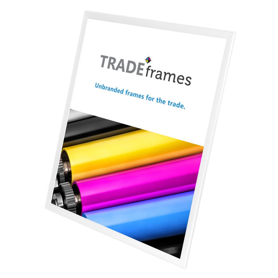 36x48 TRADEframe White Snap Frame 36x48 - 1.25 inch profile - Snap Frames Direct