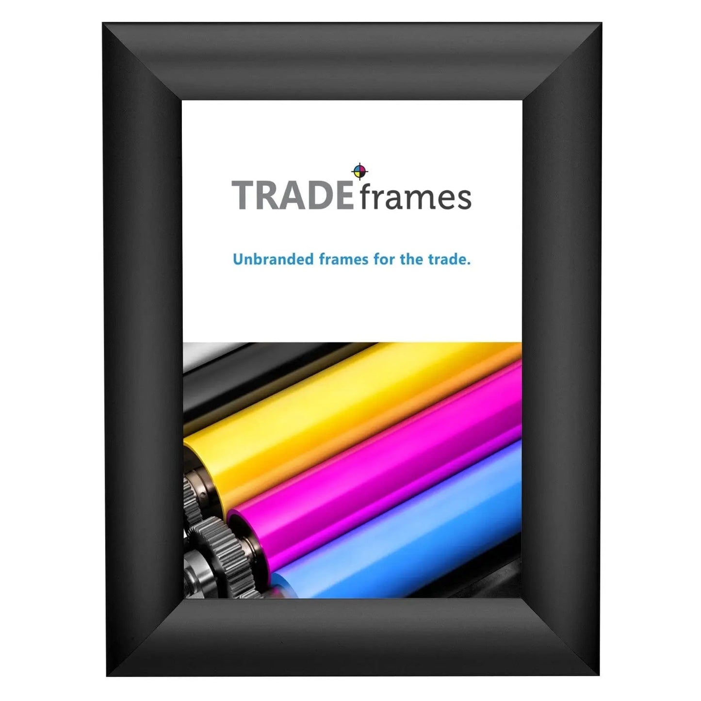 5x7 Black Snap Frame - 1" Profile - Snap Frames Direct