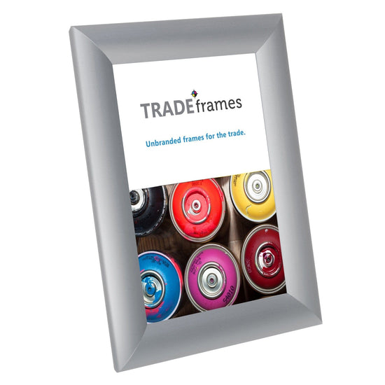 5x7 Silver Snap Frame - 1" Profile - Snap Frames Direct