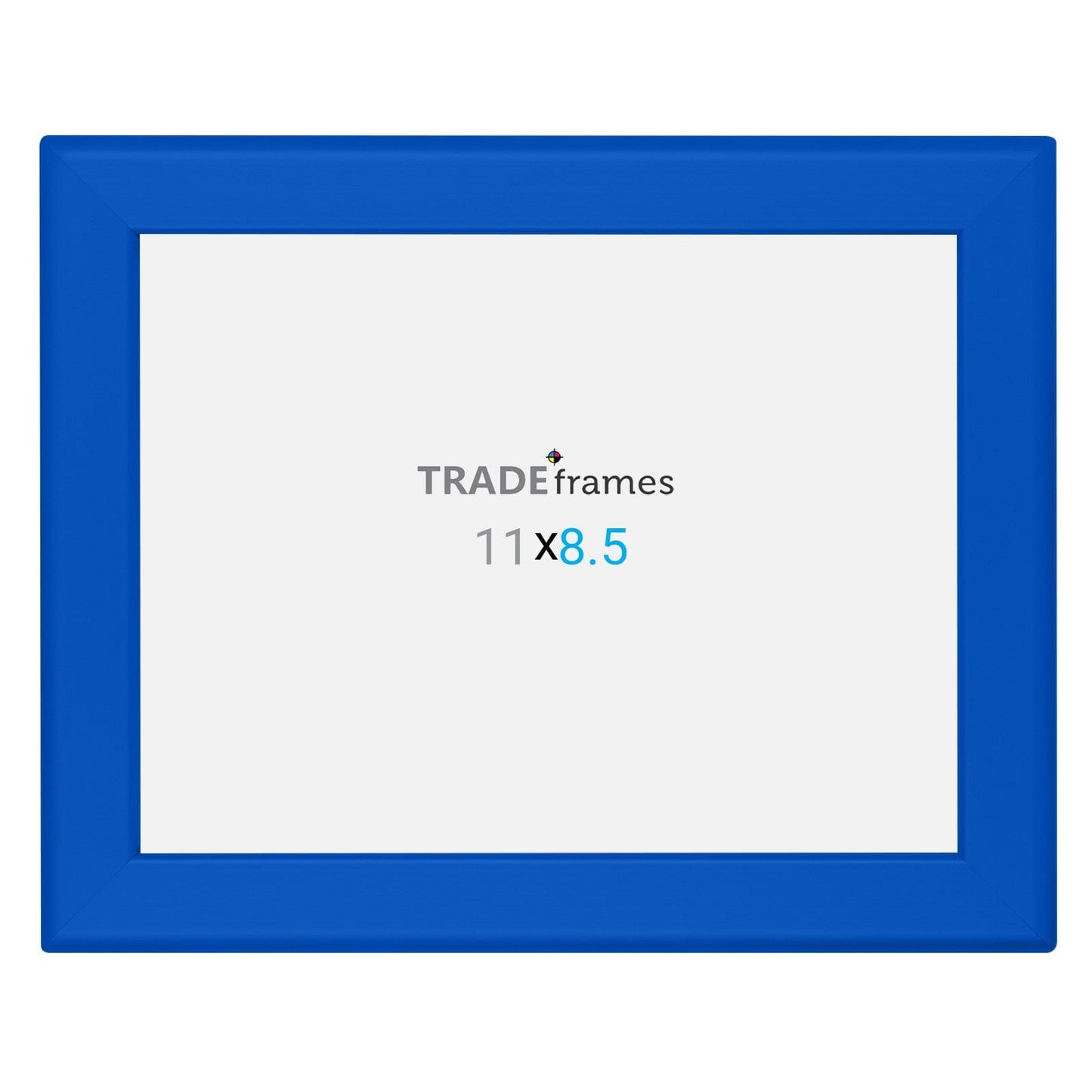 8.5x11 TRADEframe Blue Snap Frame 8.5x11 - 1.25 inch profile - Snap Frames Direct