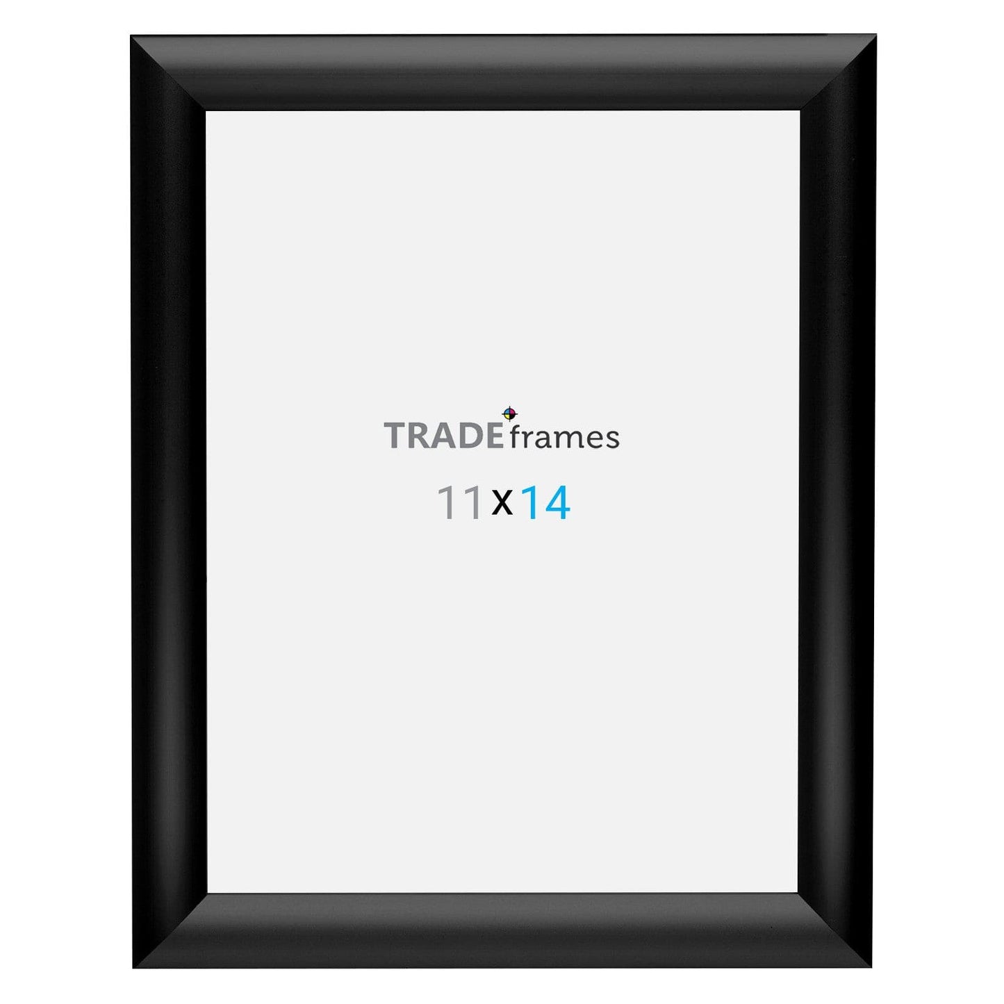 11x14 Black Snap Frame - 1" Profile - Snap Frames Direct