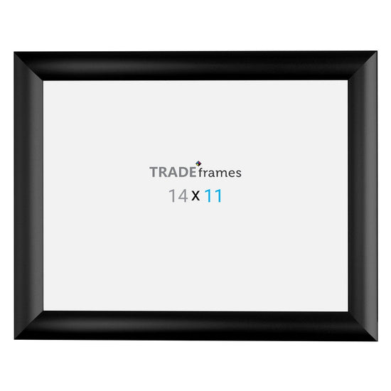 11x14 Black Snap Frame - 1" Profile - Snap Frames Direct