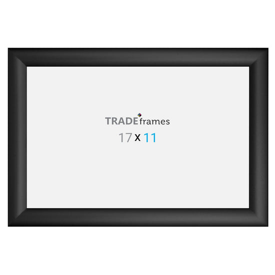 11x17 Black TRADEframe Snap Frame - 1.2" Profile - Snap Frames Direct