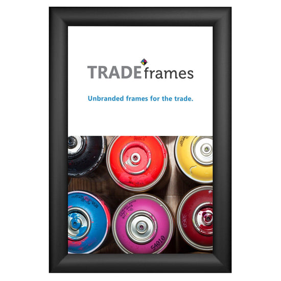11x17 Black TRADEframe Snap Frame - 1.2" Profile - Snap Frames Direct