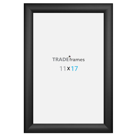 11x17 Black TRADEframe Snap Frame - 1.2" Profile - Snap Frames Direct