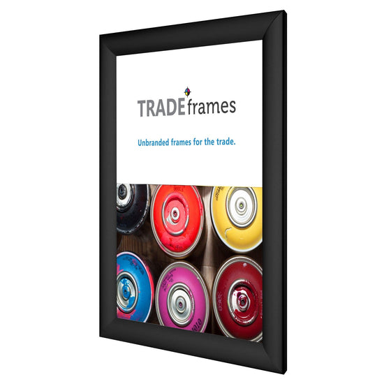 8.5x11 Black TRADEframe Snap Frame - 1.2" Profile - Snap Frames Direct