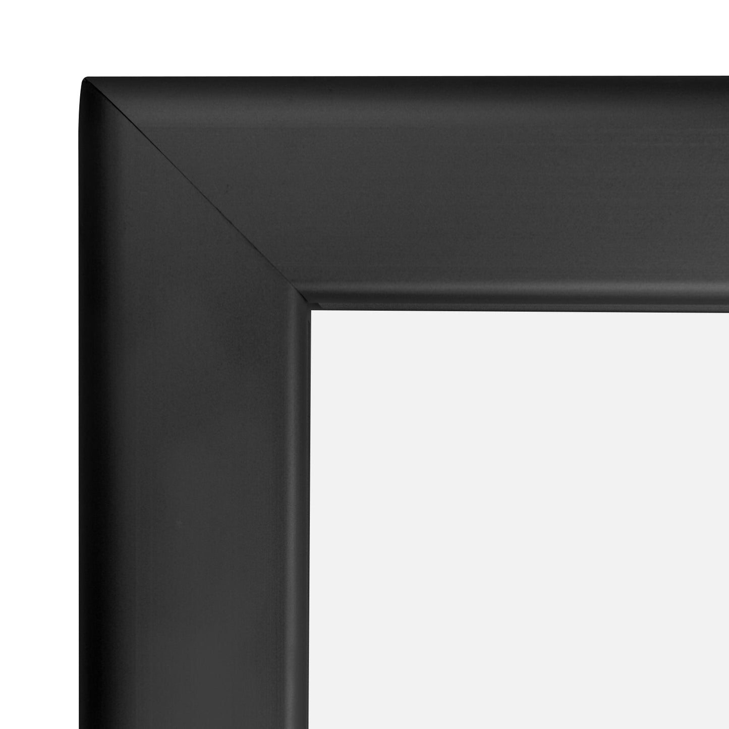 8.5x11 Inches Black Snap Frame - 1.25" Profile - Snap Frames Direct