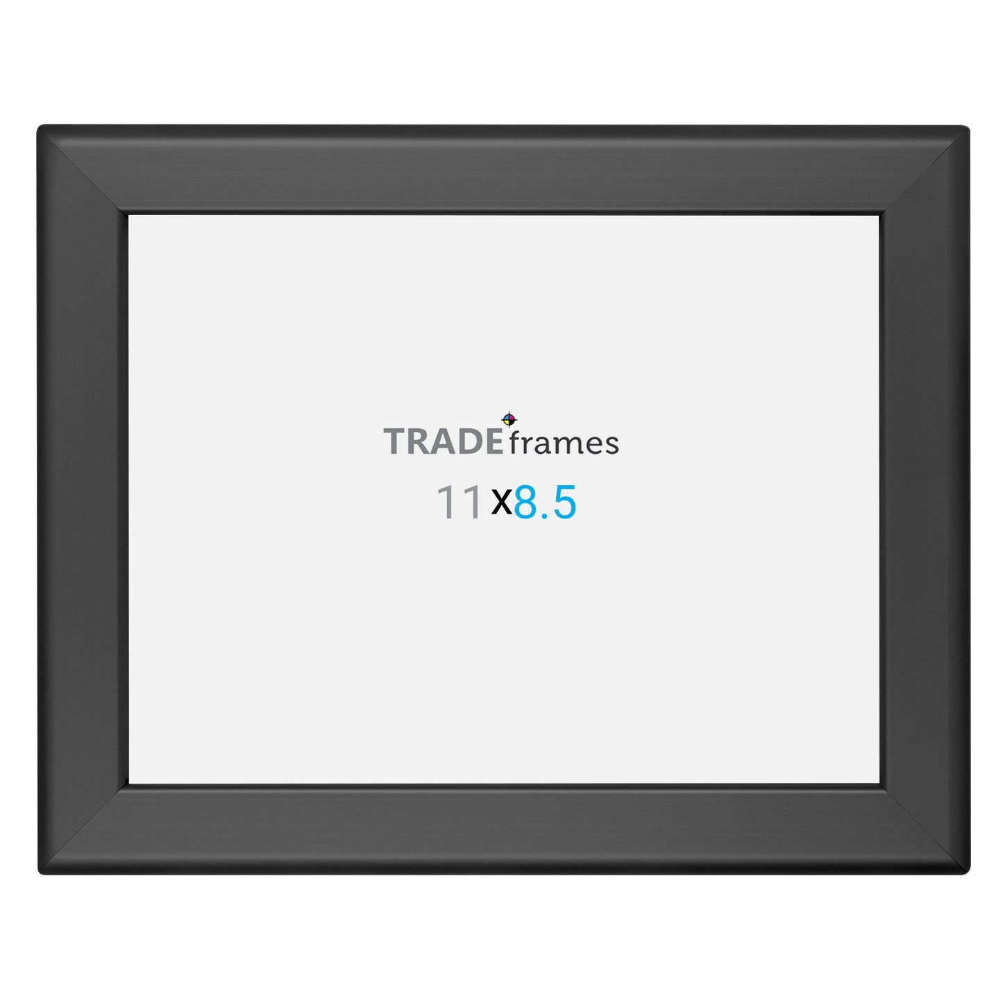 8.5x11 Inches Black Snap Frame - 1.25" Profile - Snap Frames Direct