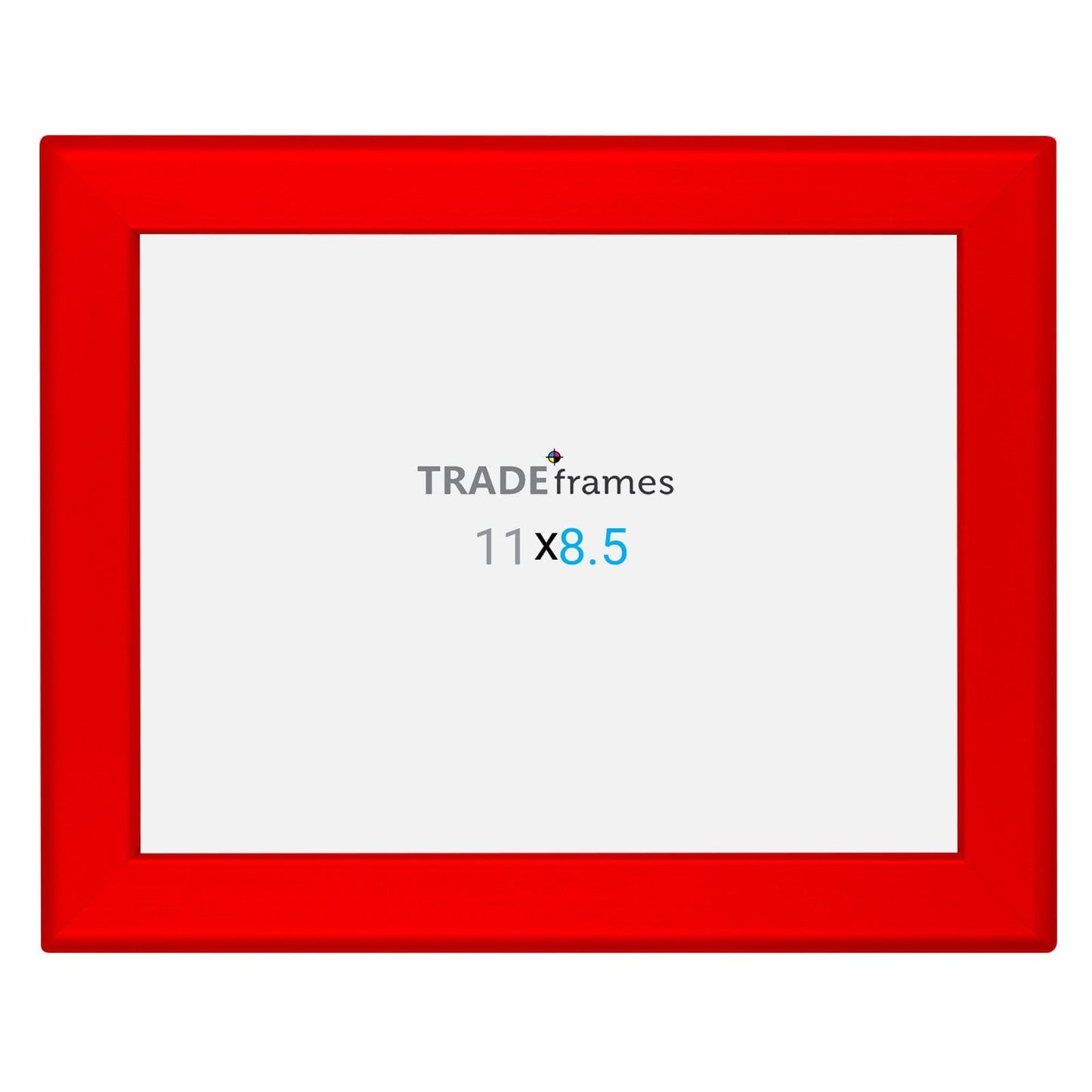 8.5x11 TRADEframe Red Snap Frame 8.5x11 - 1.25 inch profile - Snap Frames Direct
