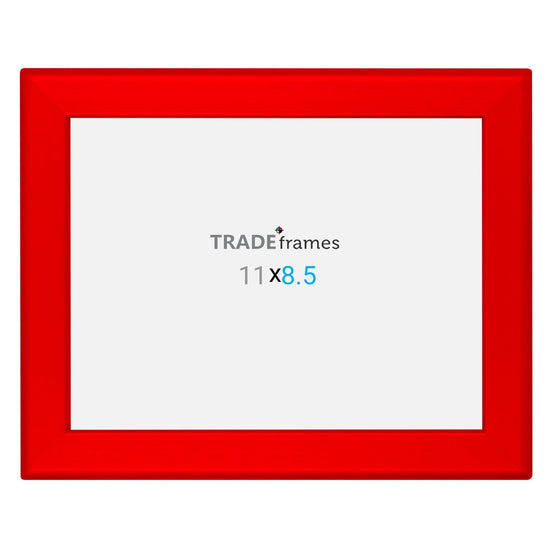 8.5x11 TRADEframe Red Snap Frame 8.5x11 - 1.25 inch profile - Snap Frames Direct
