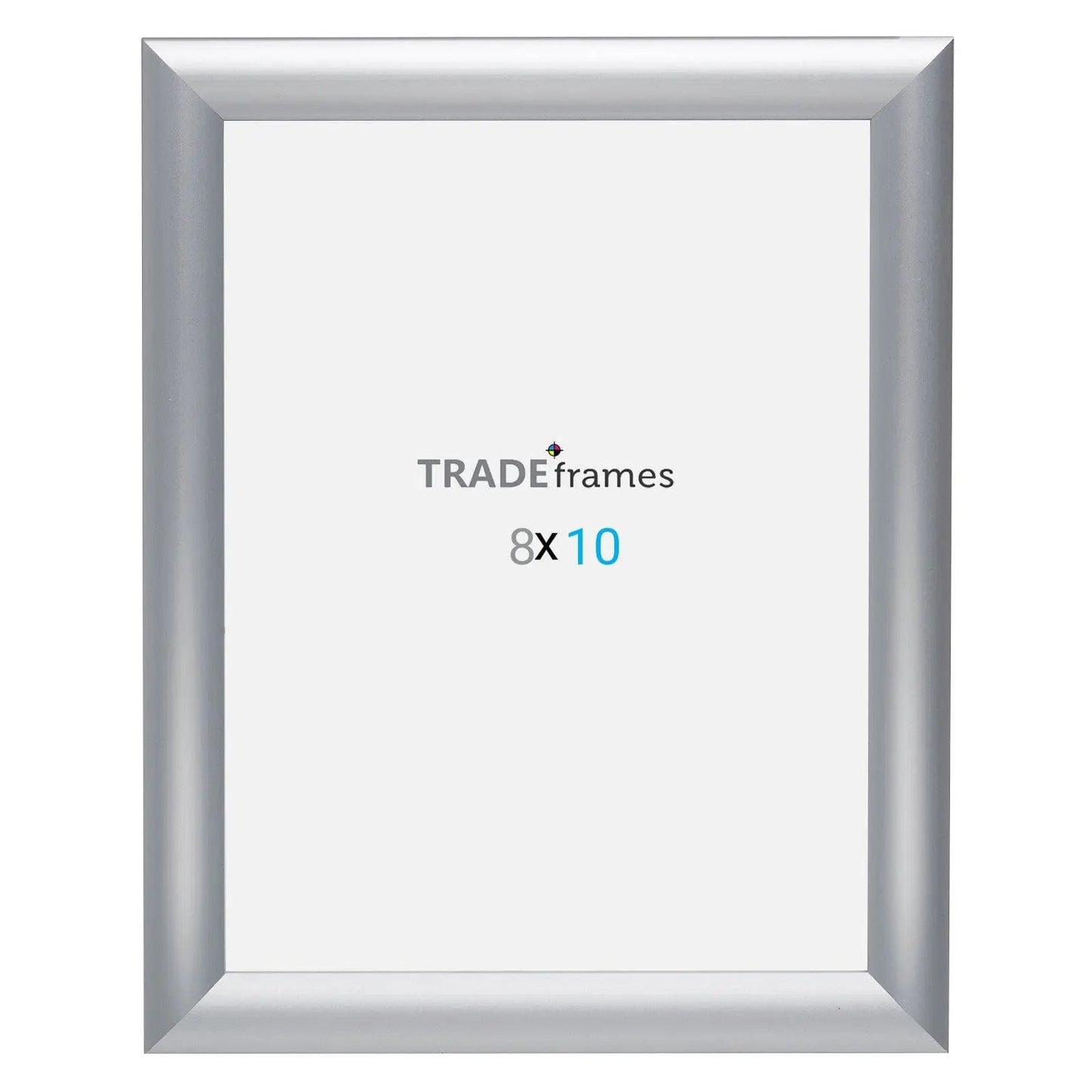 8x10 Silver Snap Frame - 1" Profile - Snap Frames Direct