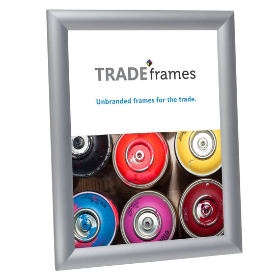 Twin-Pack Silver 8.5x11 Certificate Frame - 1" Profile