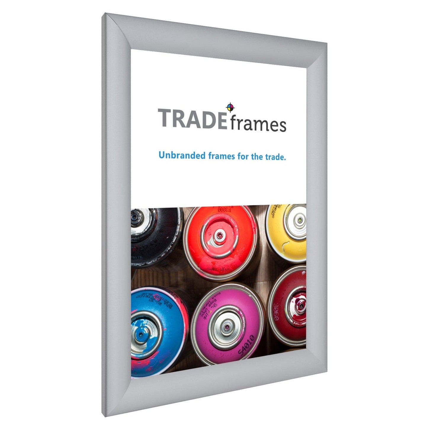 11x17 Silver TRADEframe Snap Frame - 1.2" Profile - Snap Frames Direct