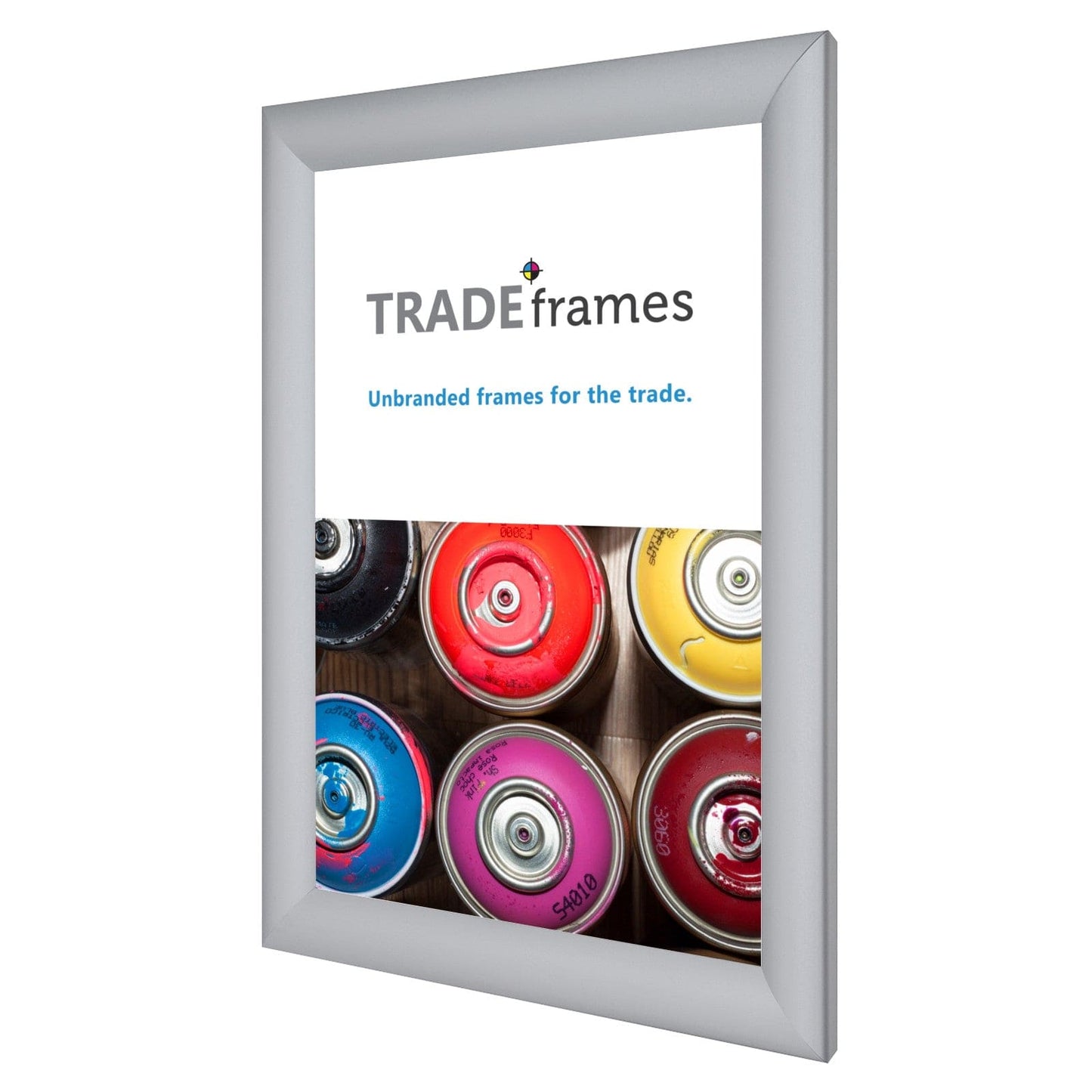 11x17 Silver TRADEframe Snap Frame - 1.2" Profile - Snap Frames Direct