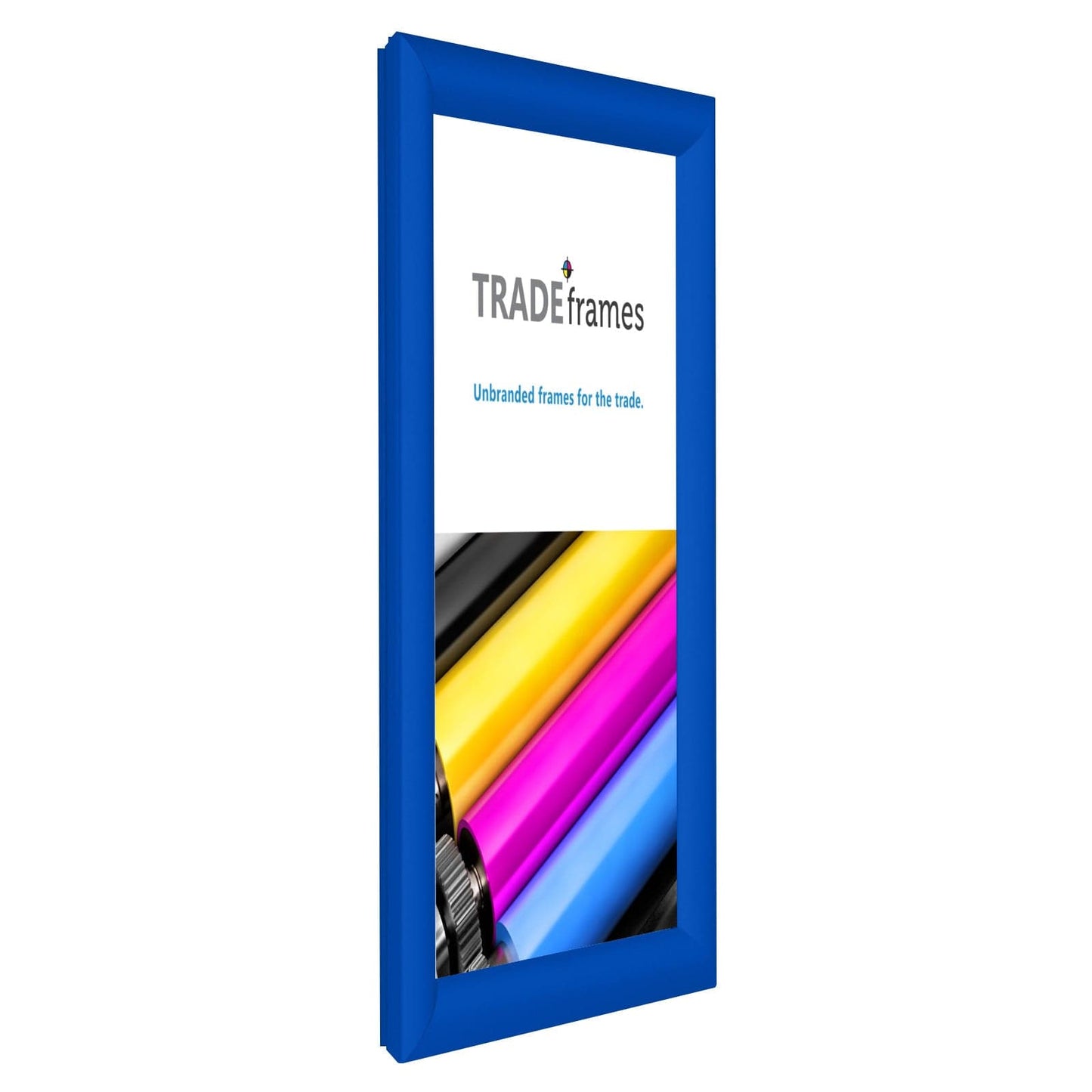 8.5x14 TRADEframe Blue Snap Frame 8.5x14 - 1.2 inch profile - Snap Frames Direct