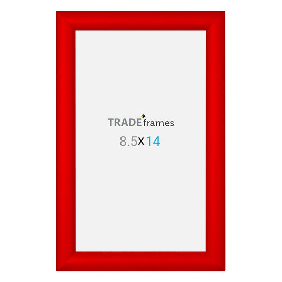 8.5x14 TRADEframe Red Snap Frame 8.5x14 - 1.2 inch profile - Snap Frames Direct