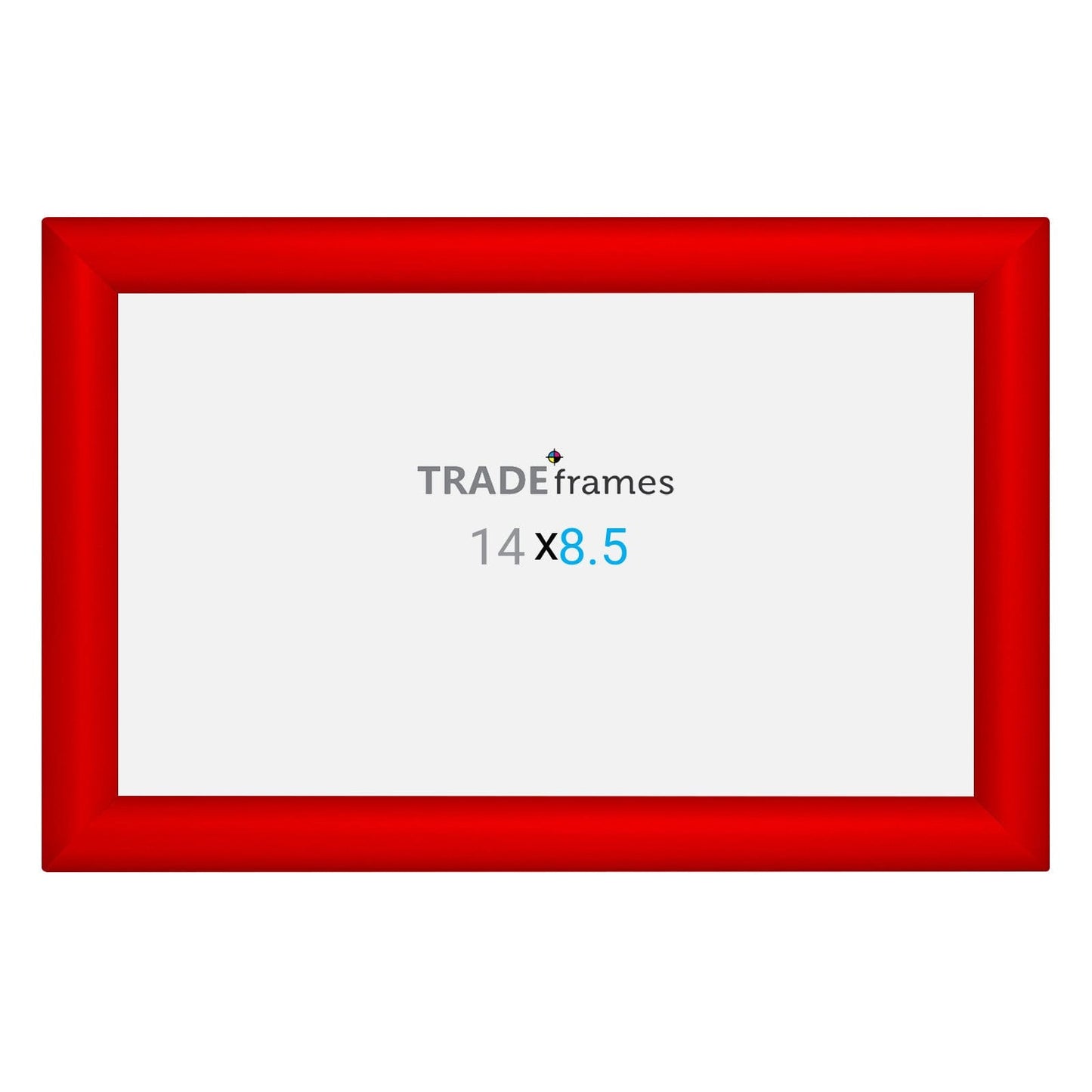 8.5x14 TRADEframe Red Snap Frame 8.5x14 - 1.2 inch profile - Snap Frames Direct