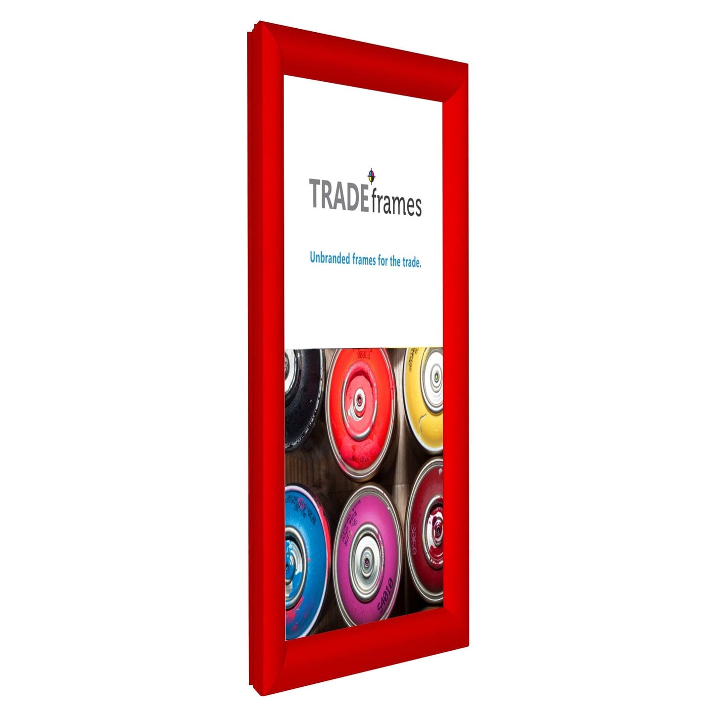 8.5x14 TRADEframe Red Snap Frame 8.5x14 - 1.2 inch profile - Snap Frames Direct