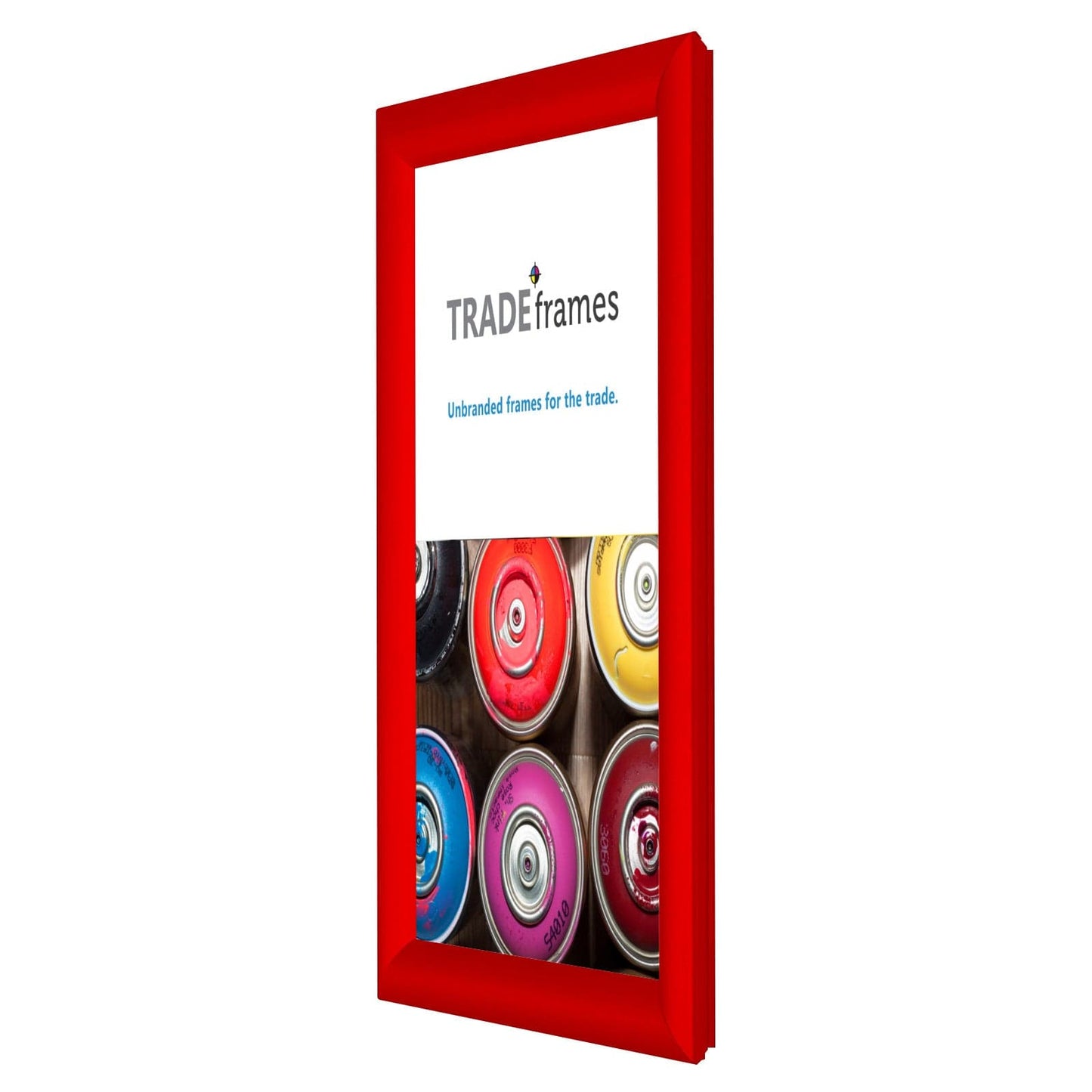 8.5x14 TRADEframe Red Snap Frame 8.5x14 - 1.2 inch profile - Snap Frames Direct