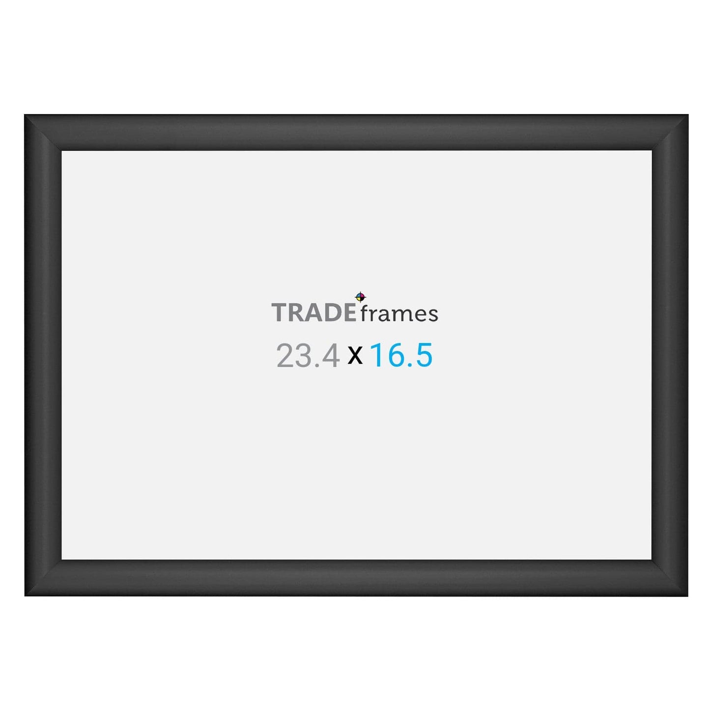A2 (16.5 x 23.4 inches) Black Snap Frame - 1" Profile - Snap Frames Direct