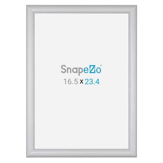10 Case Pack of Silver A2 Poster Frame - 1" Profile