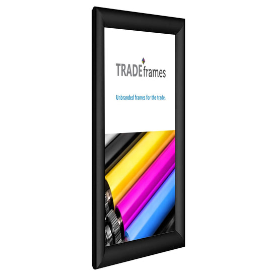 A4 Black Snap Frame - 1" Profile - Snap Frames Direct