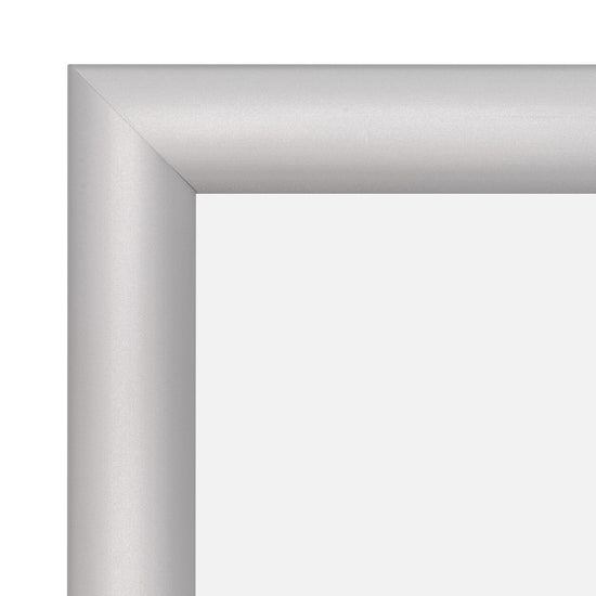 A5 Silver Snap Frame - 1" Profile - Snap Frames Direct