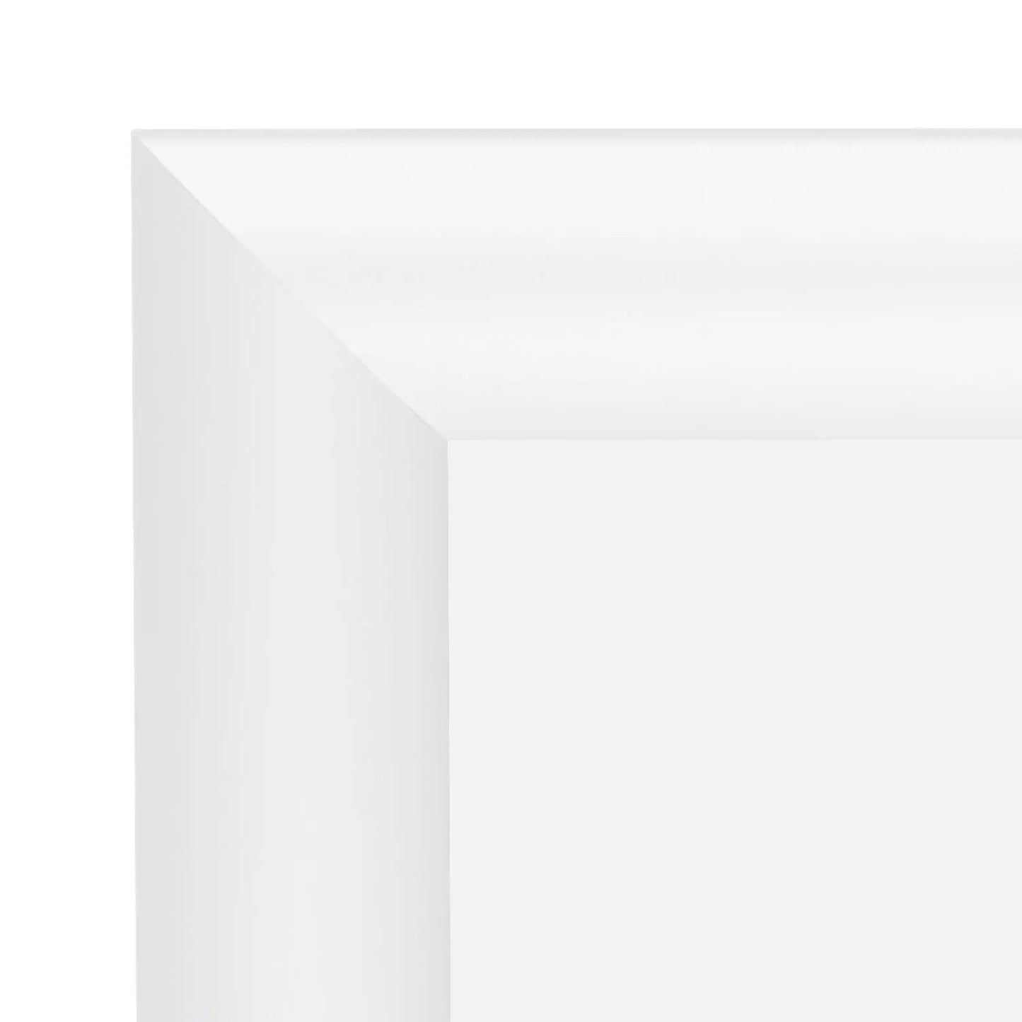8.5x11 White Snap Frame - 1" Profile - Snap Frames Direct