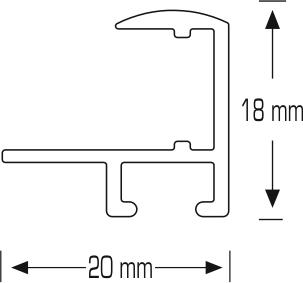Grundrahmen - Magnetische Rückseite