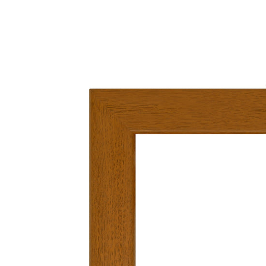 21.59 x 27.94 cm Dark Wood Lockable Poster Frame 32MM SnapeZo®