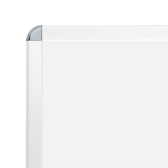 SnapeZo® 21.59 x 27.94 cm White Round-Cornered Snap Frame - 32MM Profile