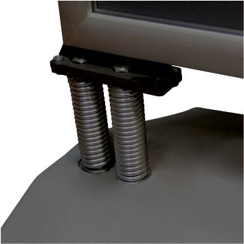 A1 Black Poster Swing with Water Base - 35MM Profile