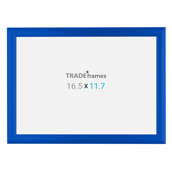 A3 (42 x 29.7 cm) Blue Snap Frame - 25MM Profile